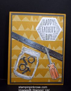 Stampin’ Up! Thank You card made with High Tide stamp set and designed by Demo Pamela Sadler. See more cards at stampinkrose.com #stampinkpinkrose #etsycardstrulyheart